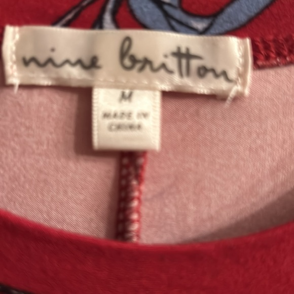 Stitch Fix sz M Nine Britton sexy stretchy dress flowers NWOT - Picture 4 of 5